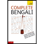 Complete Bengali  A Teach Yourself Guide   Text