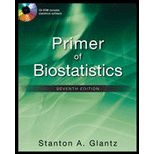 Primer of Biostatistics   With Cd