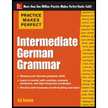 Intermediate German Grammar Paperback 13 Edition, by Ed Swick - ISBN 9780071804776