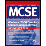 Mcse Windows 2000 Directory Services Administration Instructors Pack