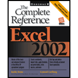 Excel 2002:the Complete Reference - Ivens