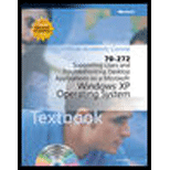 Supporting Users and Troubleshooting Desktop Applications on a Microsoft Windows XP Operating System (70-272) : Official Academic Course - With CD and Lab. - Microsoft Publishing Staff and Ballew
