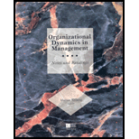 Organizational Dynamics in Management - Nyberg