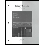 Managerial Economics and Organizational Architecture, Study Guide