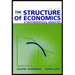 Structure of Economics  A Mathematical Analysis