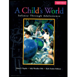 Child's World : Infancy Through Adolescence / With Password -  Diane E. Papalia, Hardback