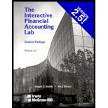 The Interactive Financial Accounting Lab Student Package, Version 2.5 -  Smith, Ralph E., Hardback