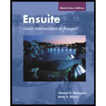 Ensuite  Cours Intermediate de Francais