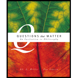 Questions that Matter  An Invitation to Philosophy