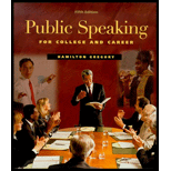 Public Speaking for College and Career / With TestPrep CD ROM