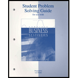 Complete Business Statistics  Student Problem Solving Guide