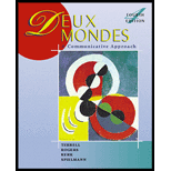 Deux Mondes / With Cassette