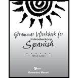 Grammar Workbook for Introductory Spanish (Custom)