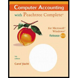 Computer Accounting With Peachtree Complete for Microsoft Windows