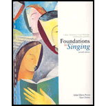 Foundations in Singing   With Keyboard and Chart