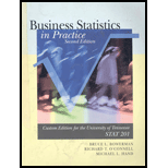 Business Statistics in Practice (Custom)