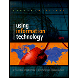 Using Information Technology Introductory Edition