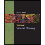 Personal Finance Planning