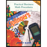 Practical Business Math Procedures, Brief / With Handbook and DVD - Jeffrey Slater