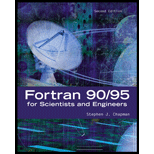 FORTRAN 90/ 95 for Scientist and Engineers