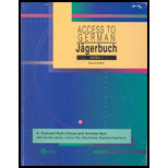 Jagerbuch  Access to German, Band 1