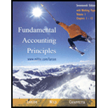 Fundamental Accounting Principles, Volume 1, With Working Papers - Text Only -  Paperback