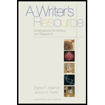 Writers Resource  Handbook for Writing and  (Software)