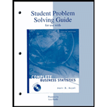 Complete Business Statistics (Student Solutions Manual) 4th Edition ...