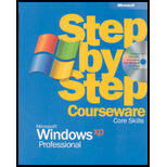 Microsoft. Windows XP Prof. Step By Core   With CD