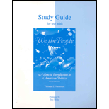 We the People - Study Guide - Thomas  E. Patterson