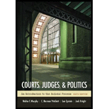 Courts, Judges and Politics