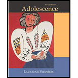 Adolescence 7TH Edition, Laurence Steinberg (9780072977554 