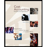 Cost Accounting  Principles and Applications