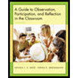 Guide to Observation, Participation, and Reflection in the Classroom   With CD