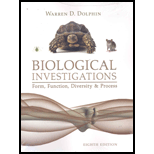 Biological Investigations