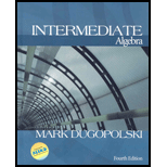 Intermediate Algebra Package