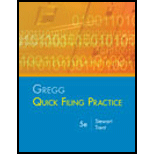 Gregg Quick Filing Student Guide