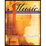 Music in Theory and Practice, Volume II Text Only