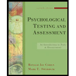 Psychological Testing and Assessment An Introduction to Tests and Measurement