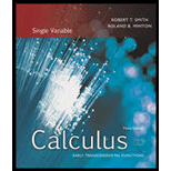 Calculus  Single Variable