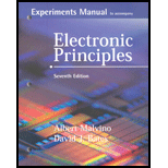 Experiments Manual to Accompany Electronic Principles   With CD