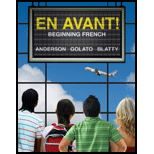 En Avant  Beginning French   Workbook / Lab. Man