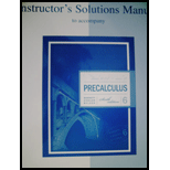 Precalculus (Instructors Solution Manual)