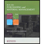 Bus230  Purchasing and Materials Management (Custom)