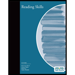 Reading Skills   With CD (Custom)