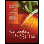 Nutritioncalc. Plus 3.0 Access Card (ISBN10 0073375527; ISBN13 