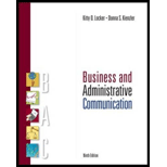 Business and Administrative Communication (ISBN10 0073377805; ISBN13 