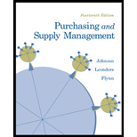 Purchasing and Supply Management