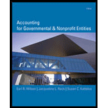 Accounting for Governmental and Nonprofit Entities