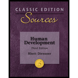 Sources  Human Development  (Classic Edition)